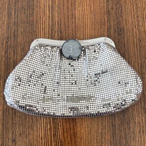 Whiting & Davis Silver Mesh Clutch
